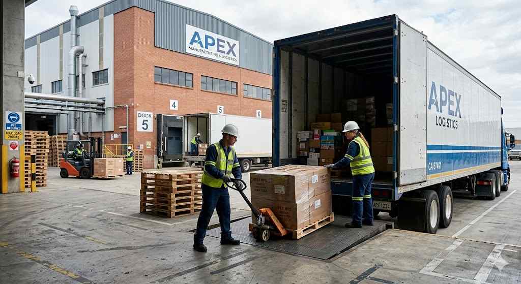 YDT Freight Delivery Truck and Container