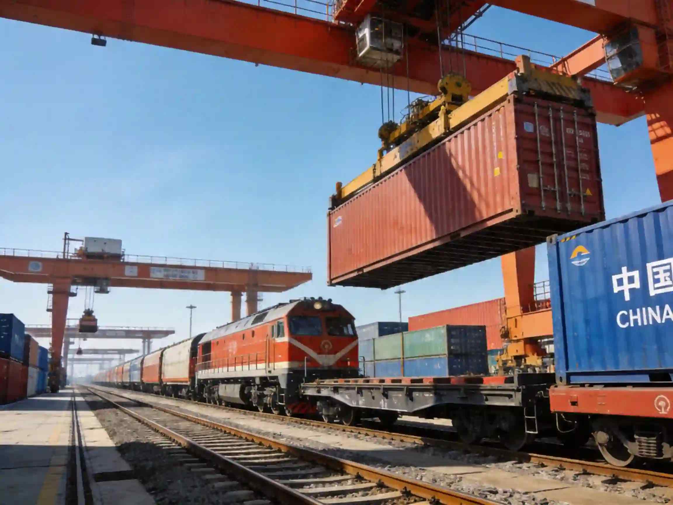 Container Railway Transport
