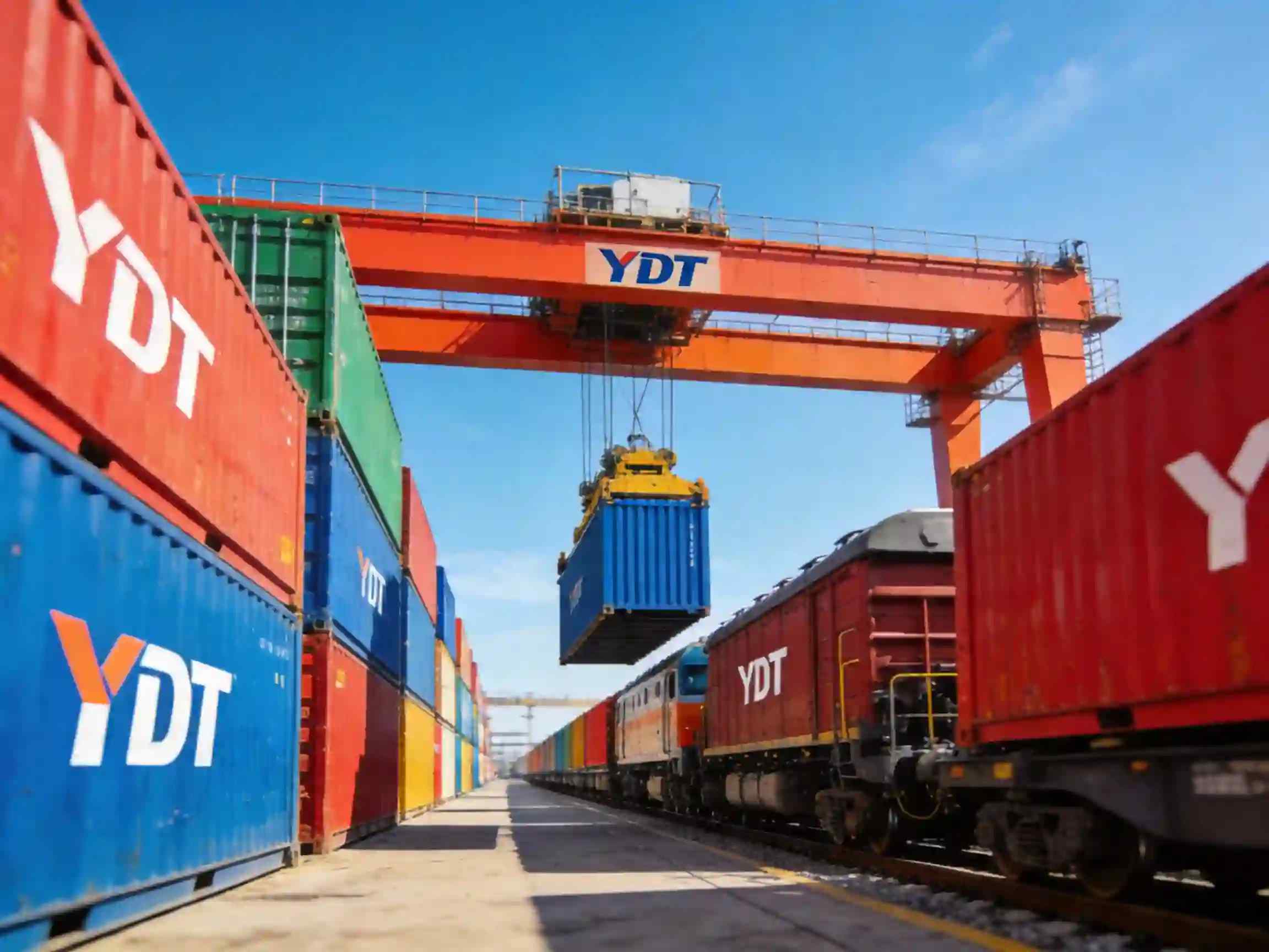 YDT Freight Delivery Truck and Container