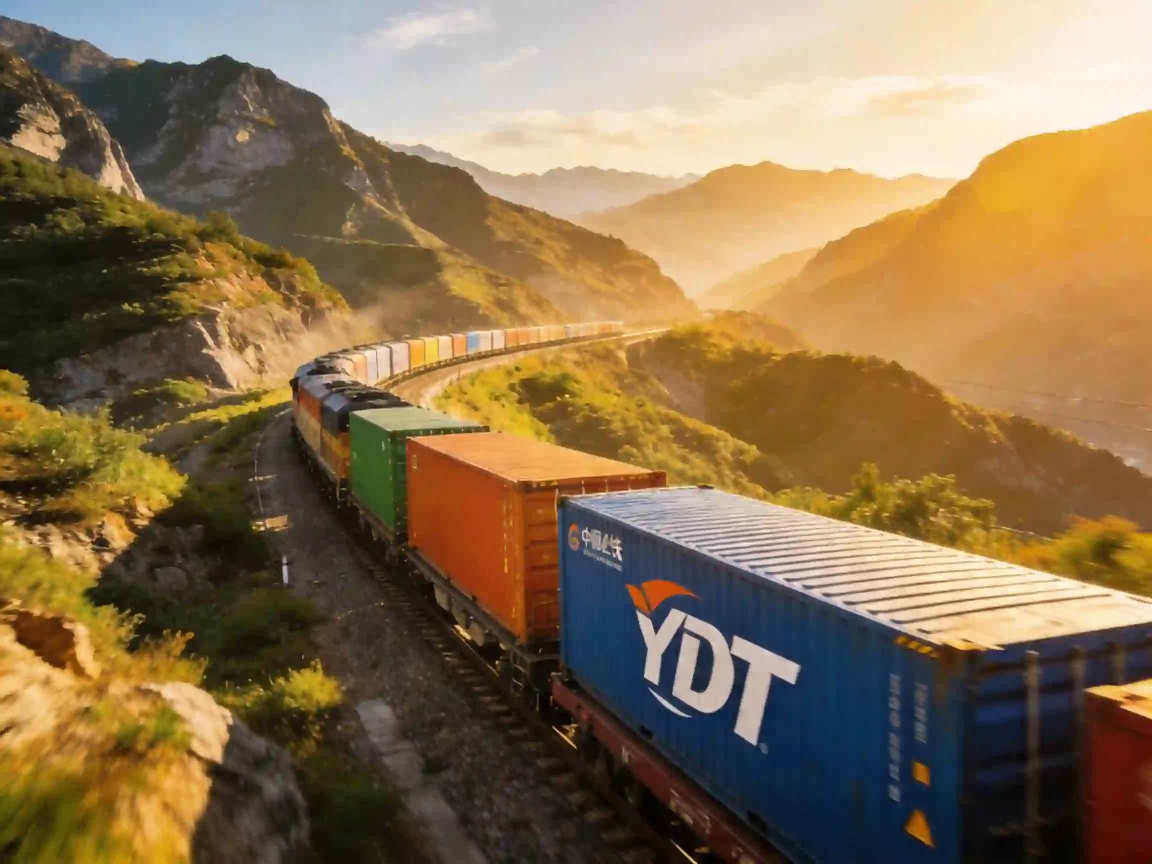 YDT Freight Delivery Truck and Container