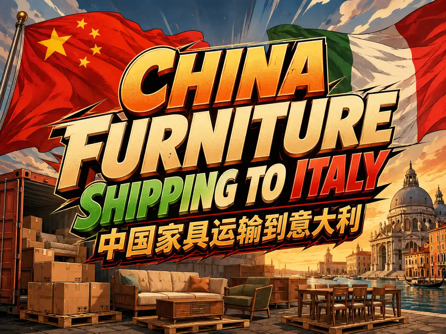 China Furniture Shipping to Italy-2026