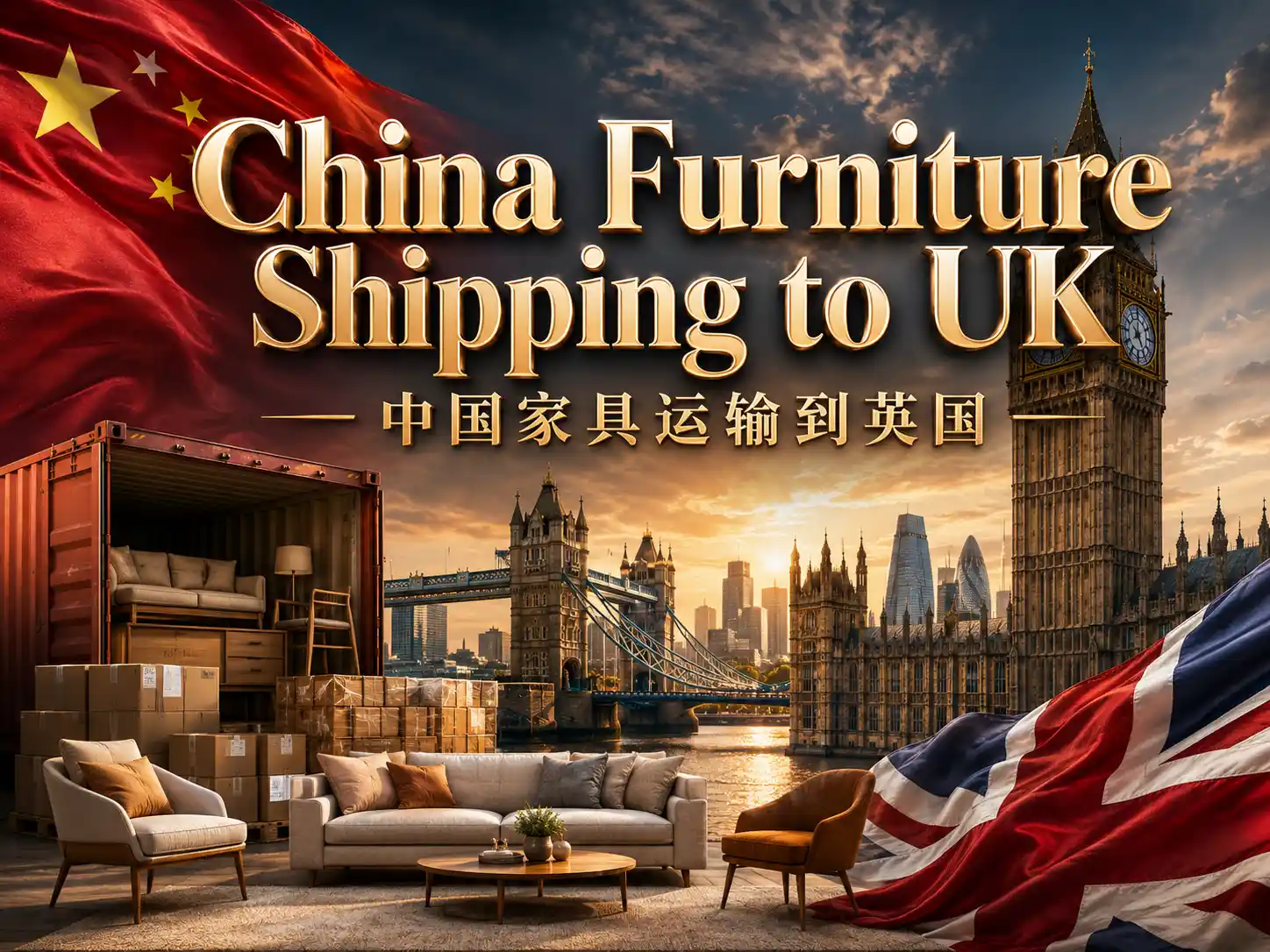China Furniture Shipping to UK-2026
