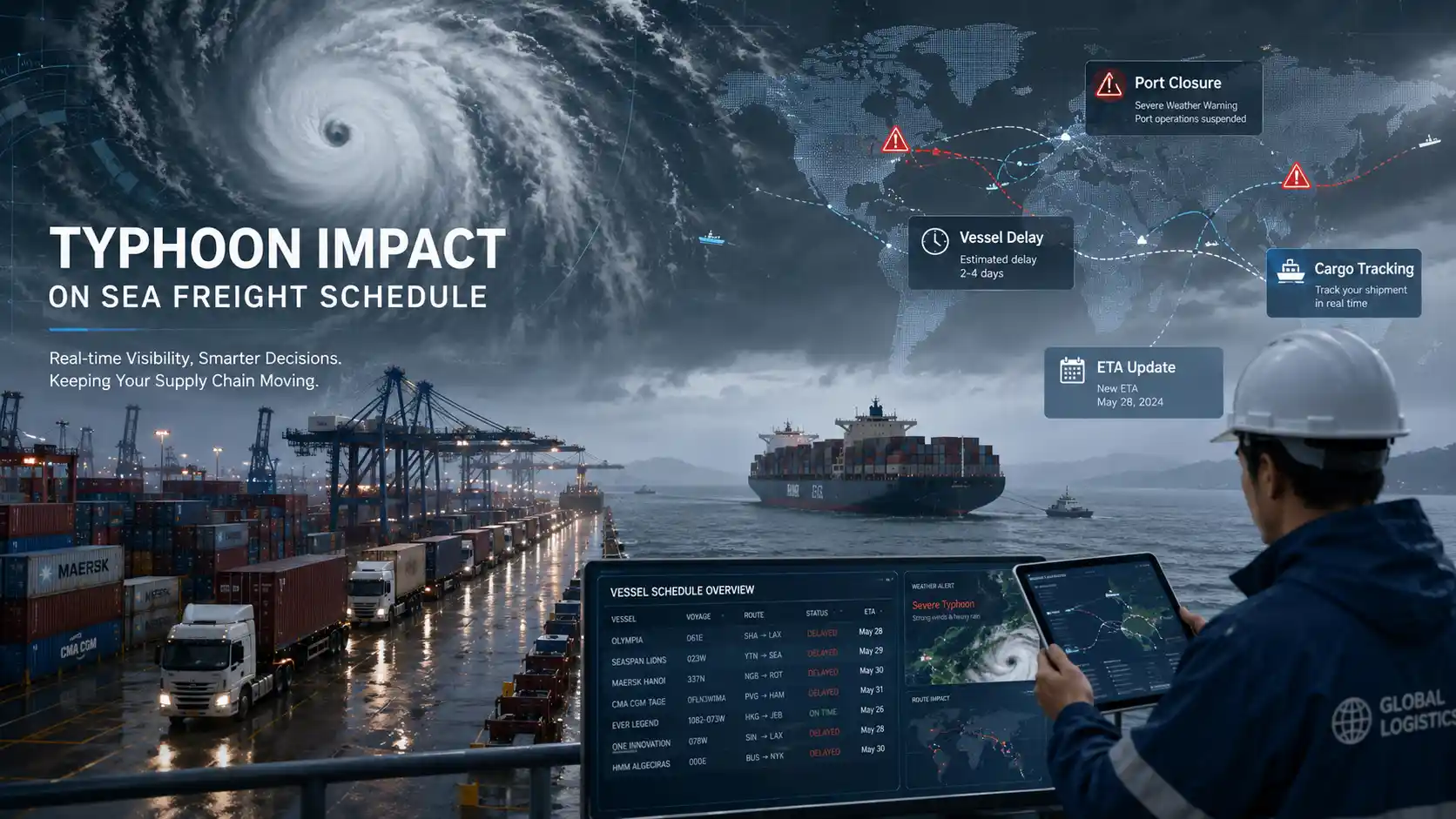 Ocean Freight Weather Delay Guide
-2026