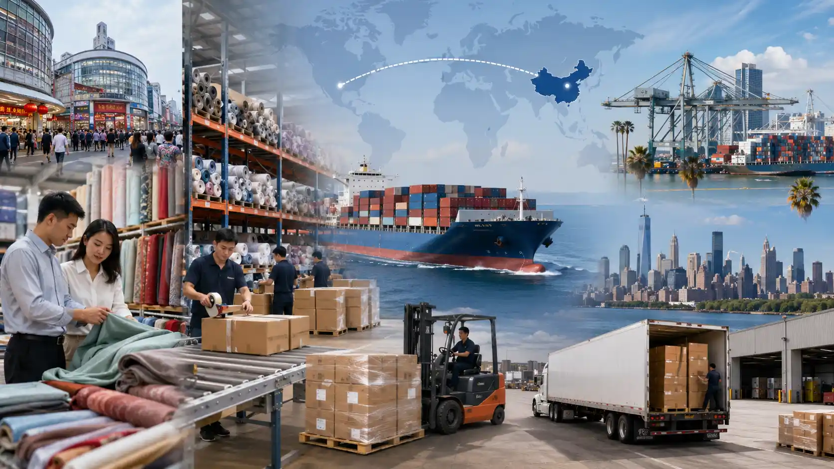 China Textile Shipping to USA-2026