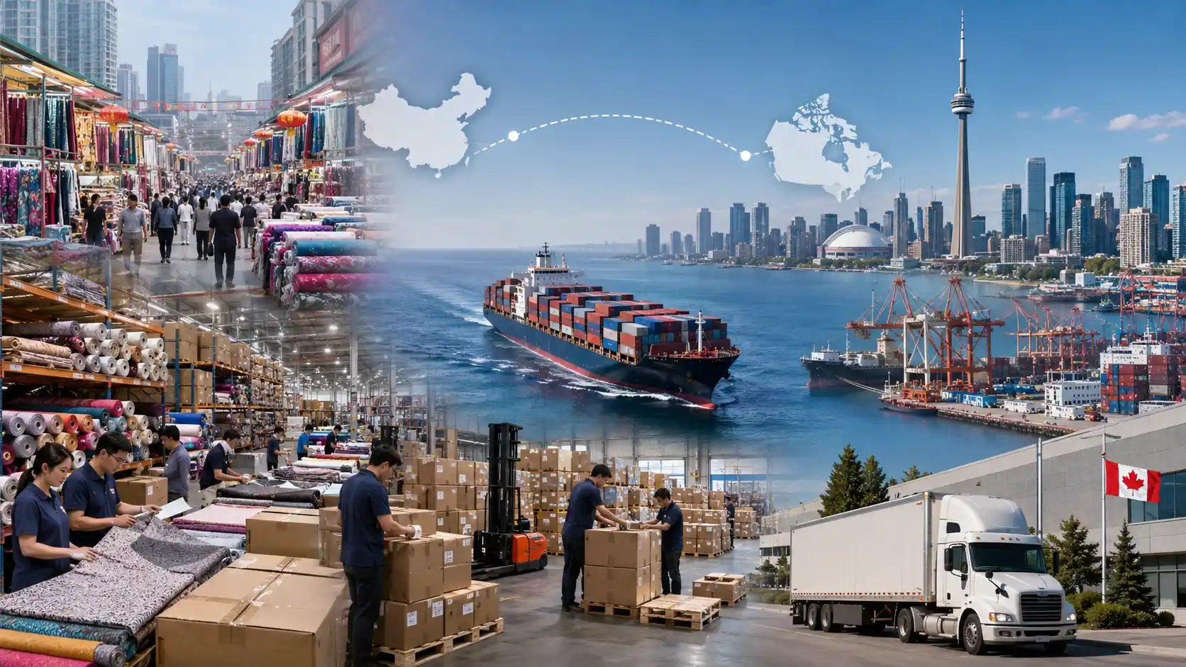 China Textile Shipping to Canada-2026