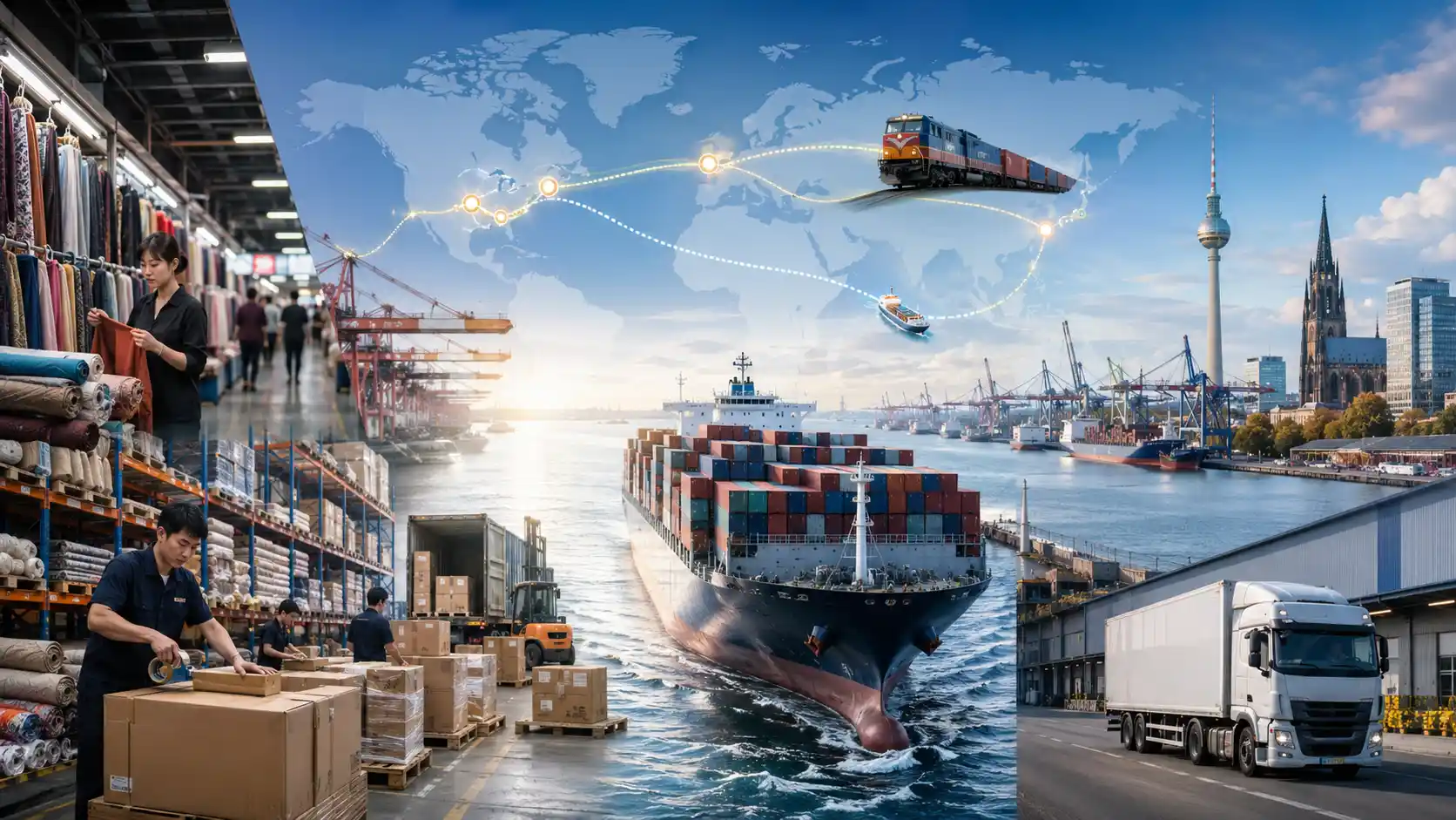 China Textile Shipping to Germany-2026