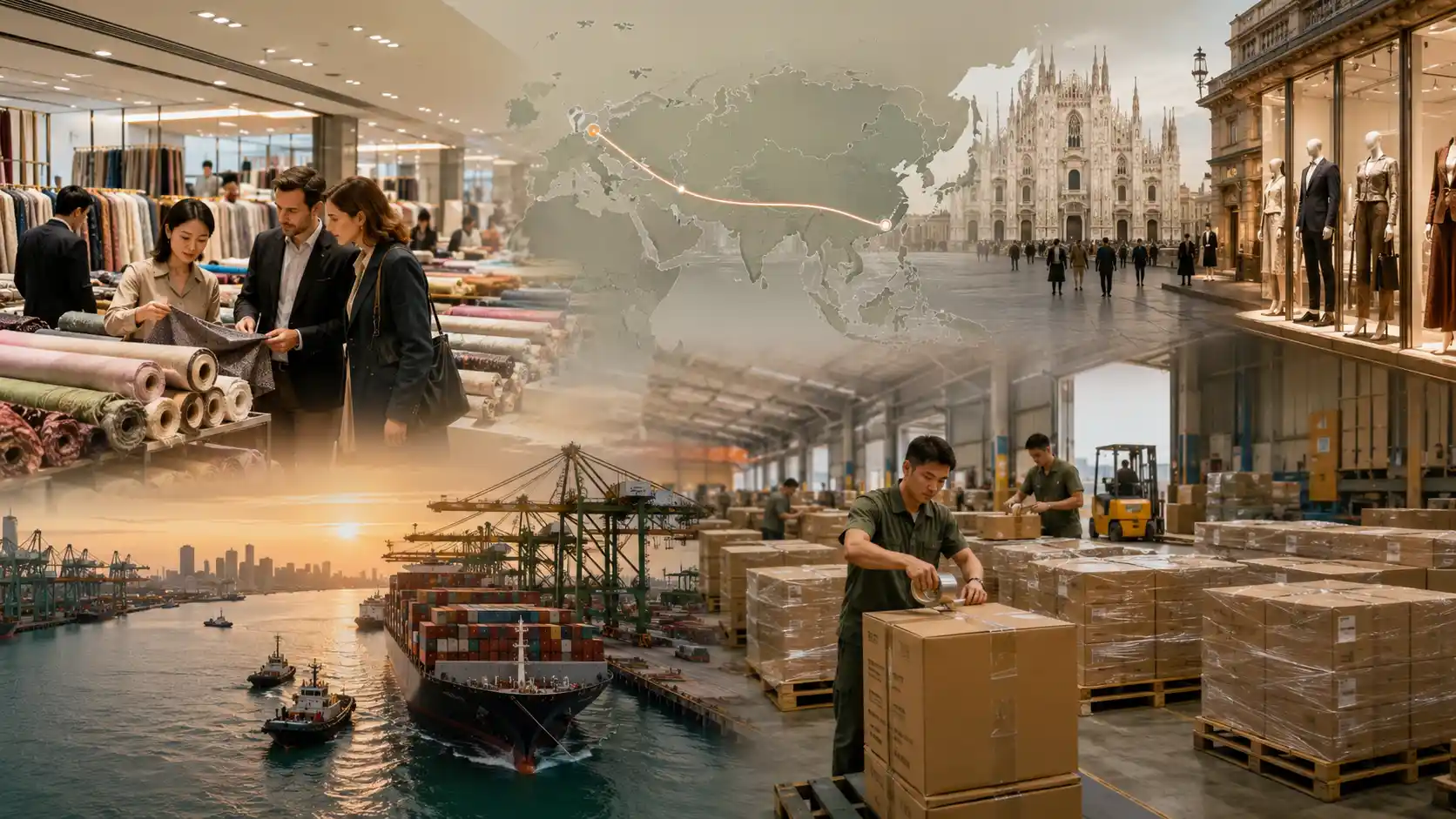 China Textile Shipping to Italy-2026