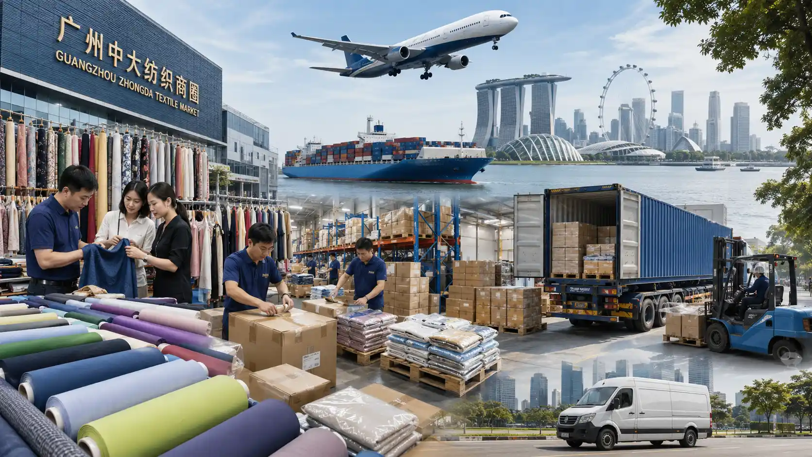 China Textile Shipping to Singapore-2026