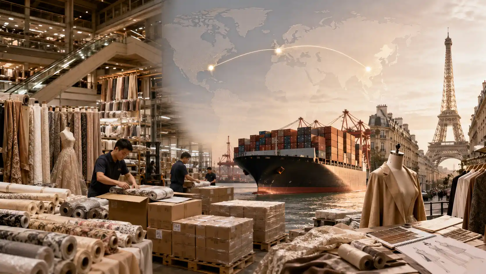 China Textile Shipping to France-2026