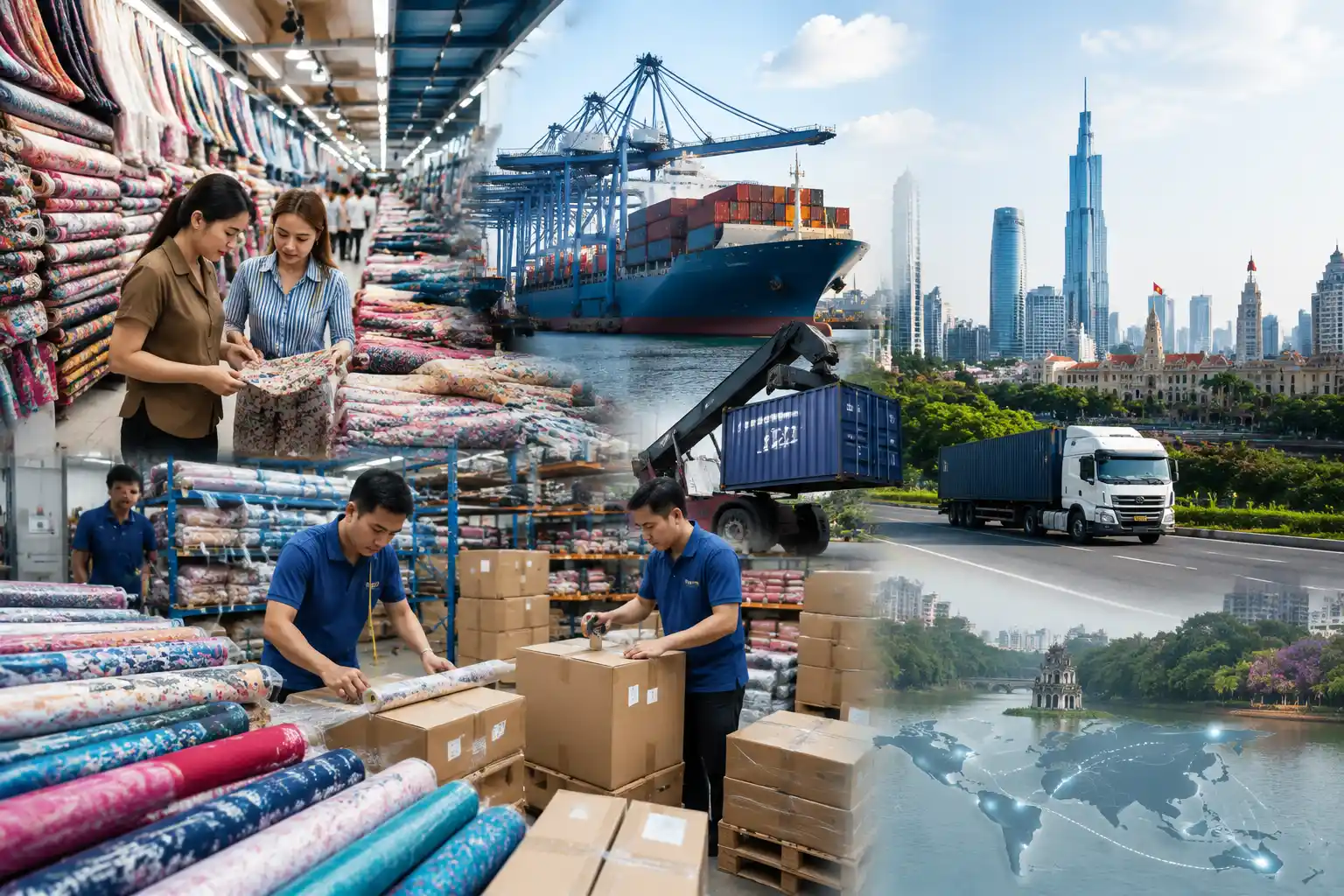 China Textile Shipping to Vietnam-2026