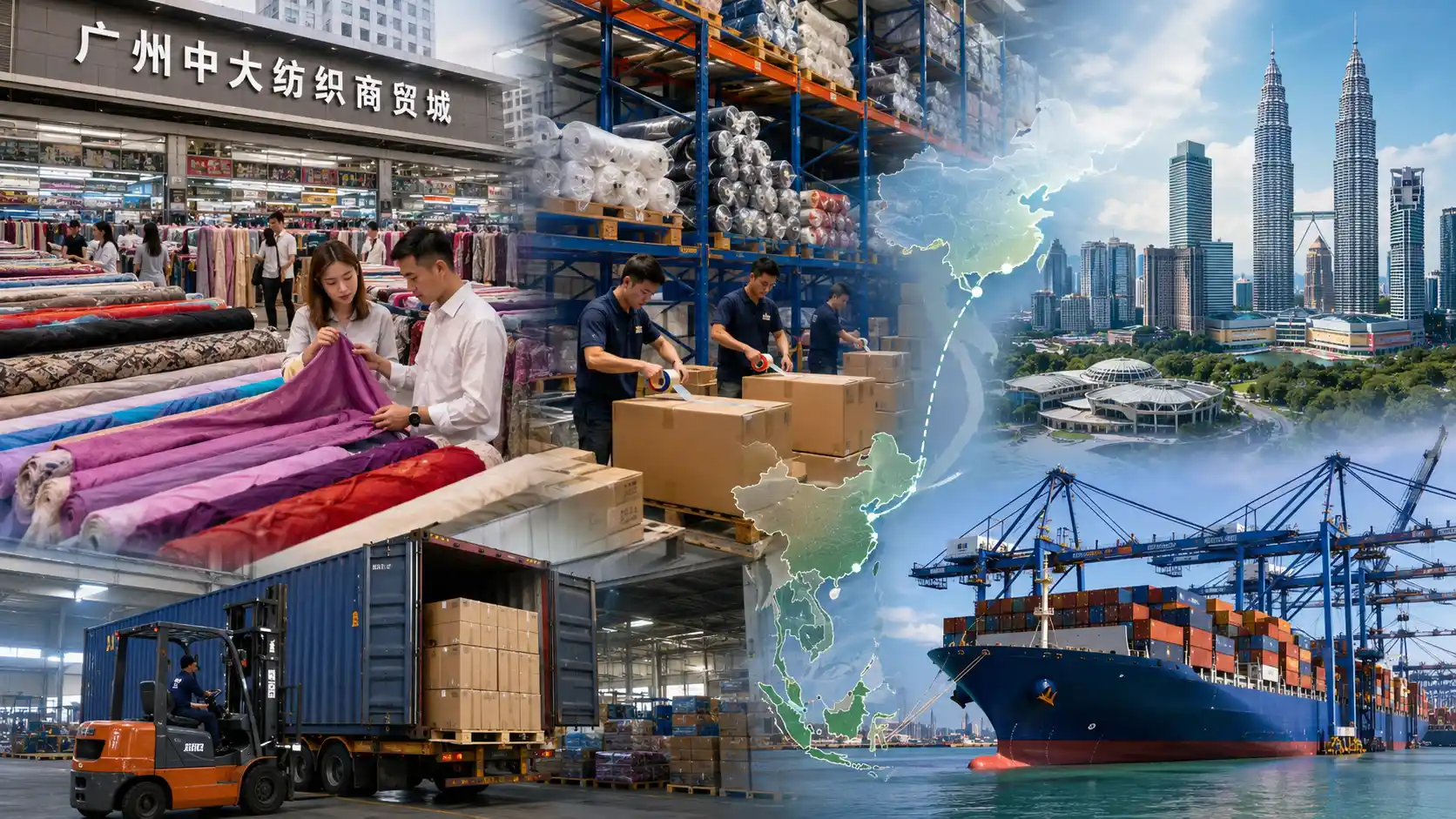 China Textile Shipping to Malaysia-2026