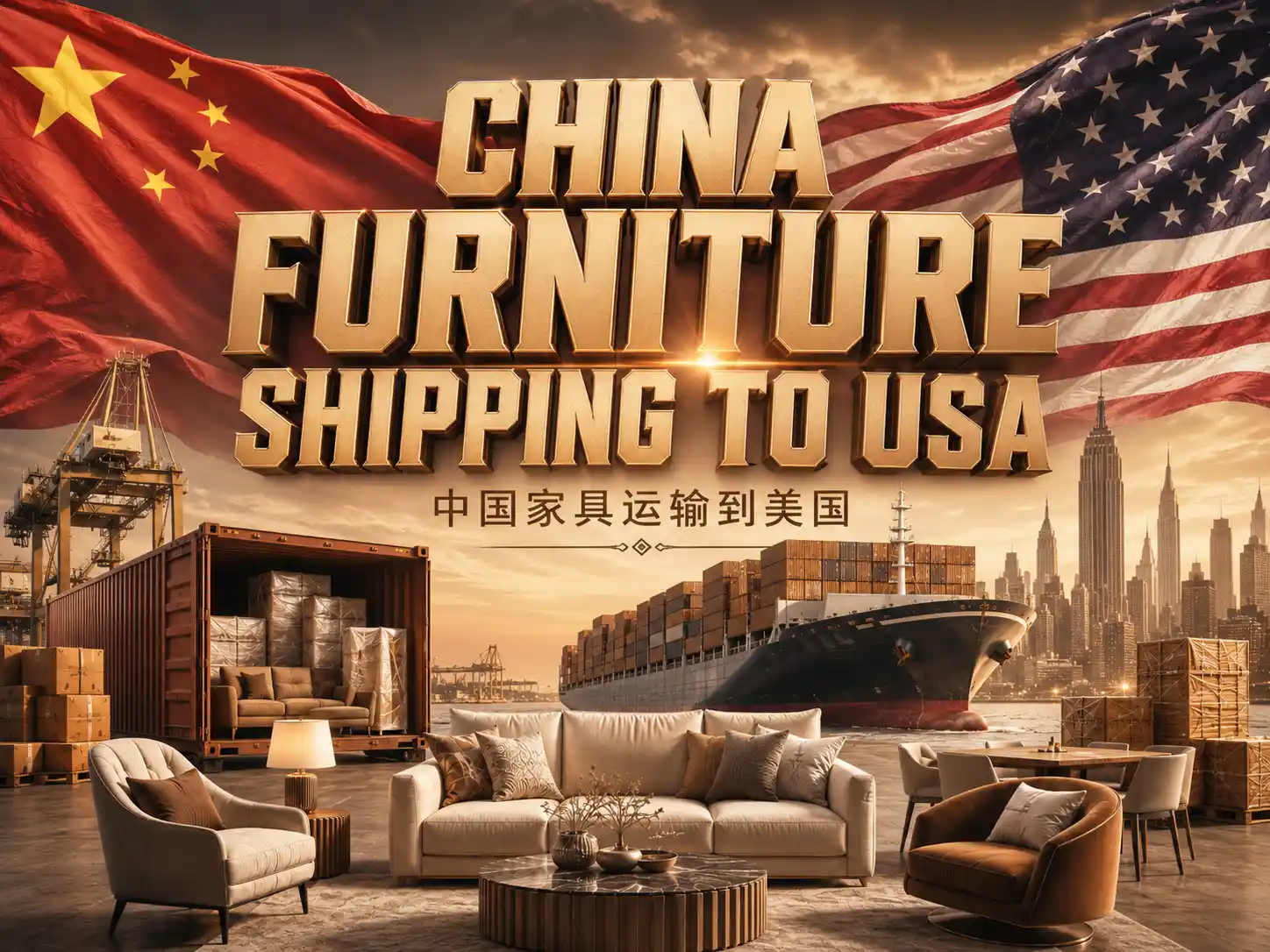China Furniture Shipping to USA-2026
