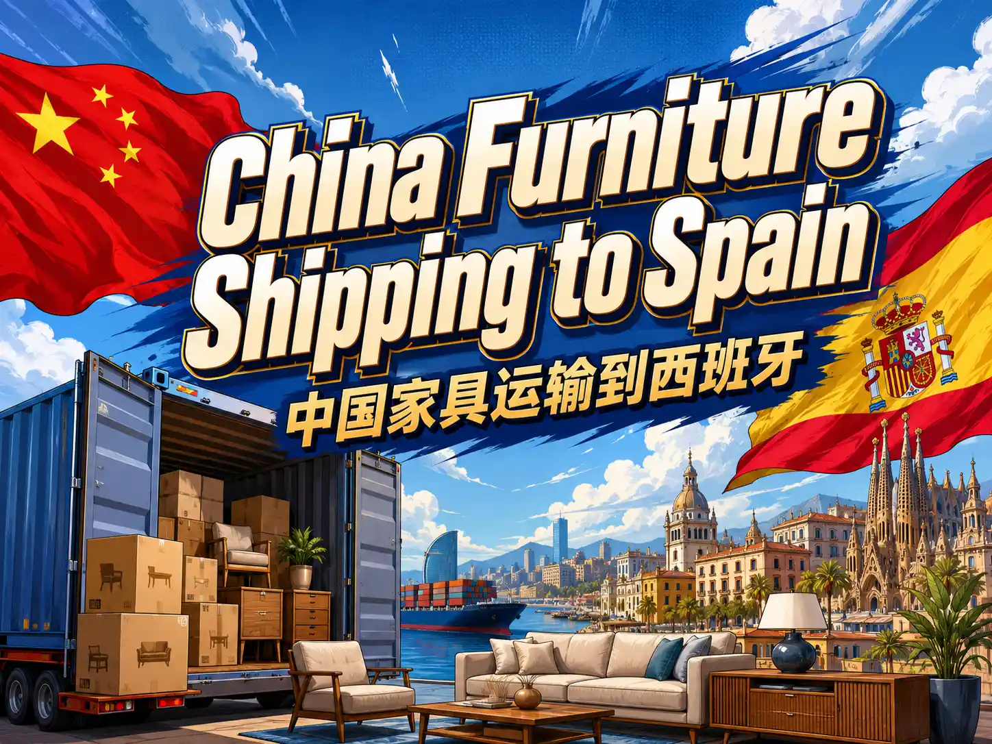 China Furniture Shipping to Spain-2026