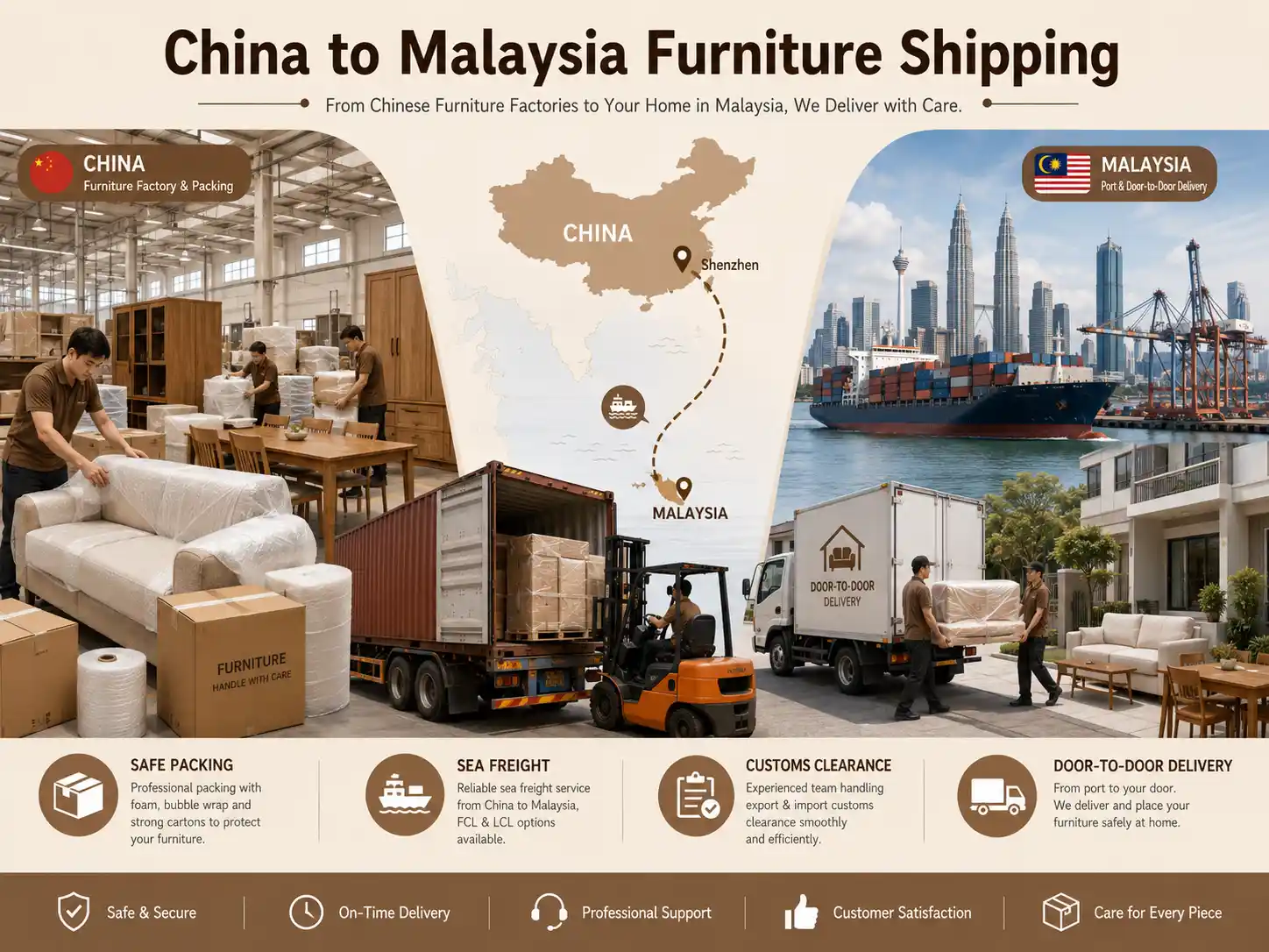 China Furniture Shipping to Malaysia-2026