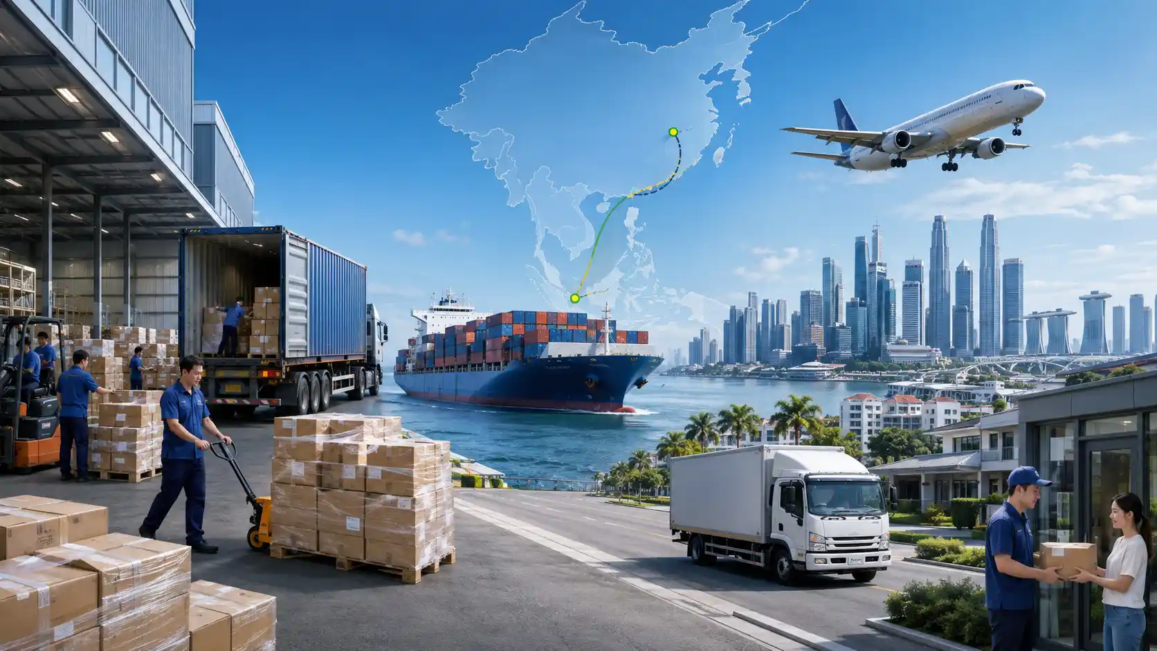 Can Ship cargo from China to Johor Bahru?-2026