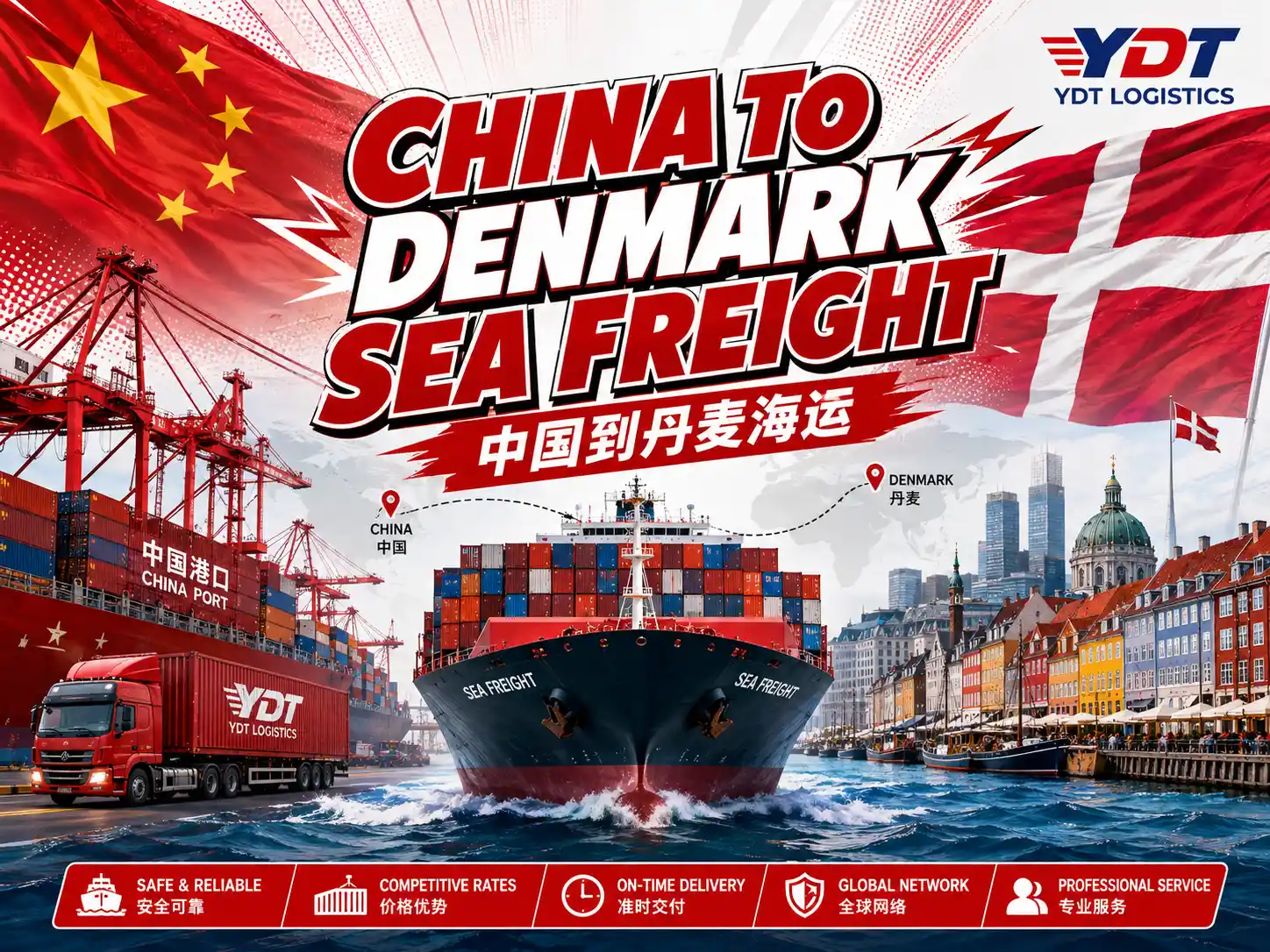 China to Denmark Sea Freight-2026