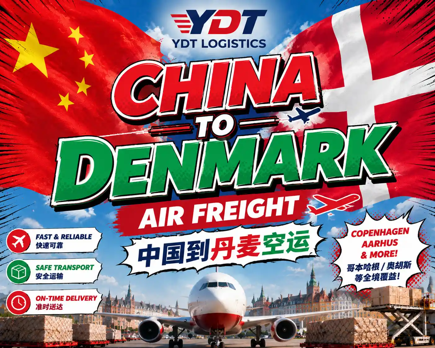China to Denmark Air Freight-2026