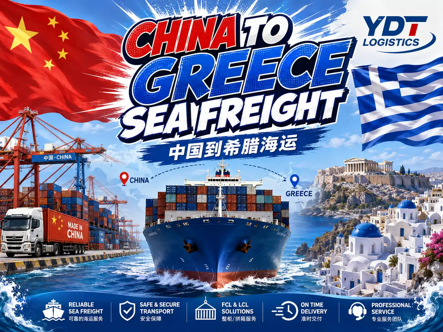 China to Greece Sea Freight-2026