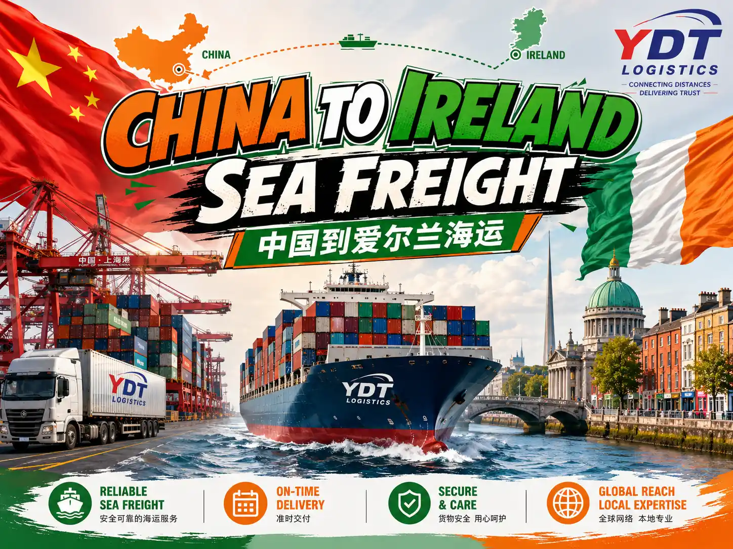 China to Ireland Sea Freight-2026