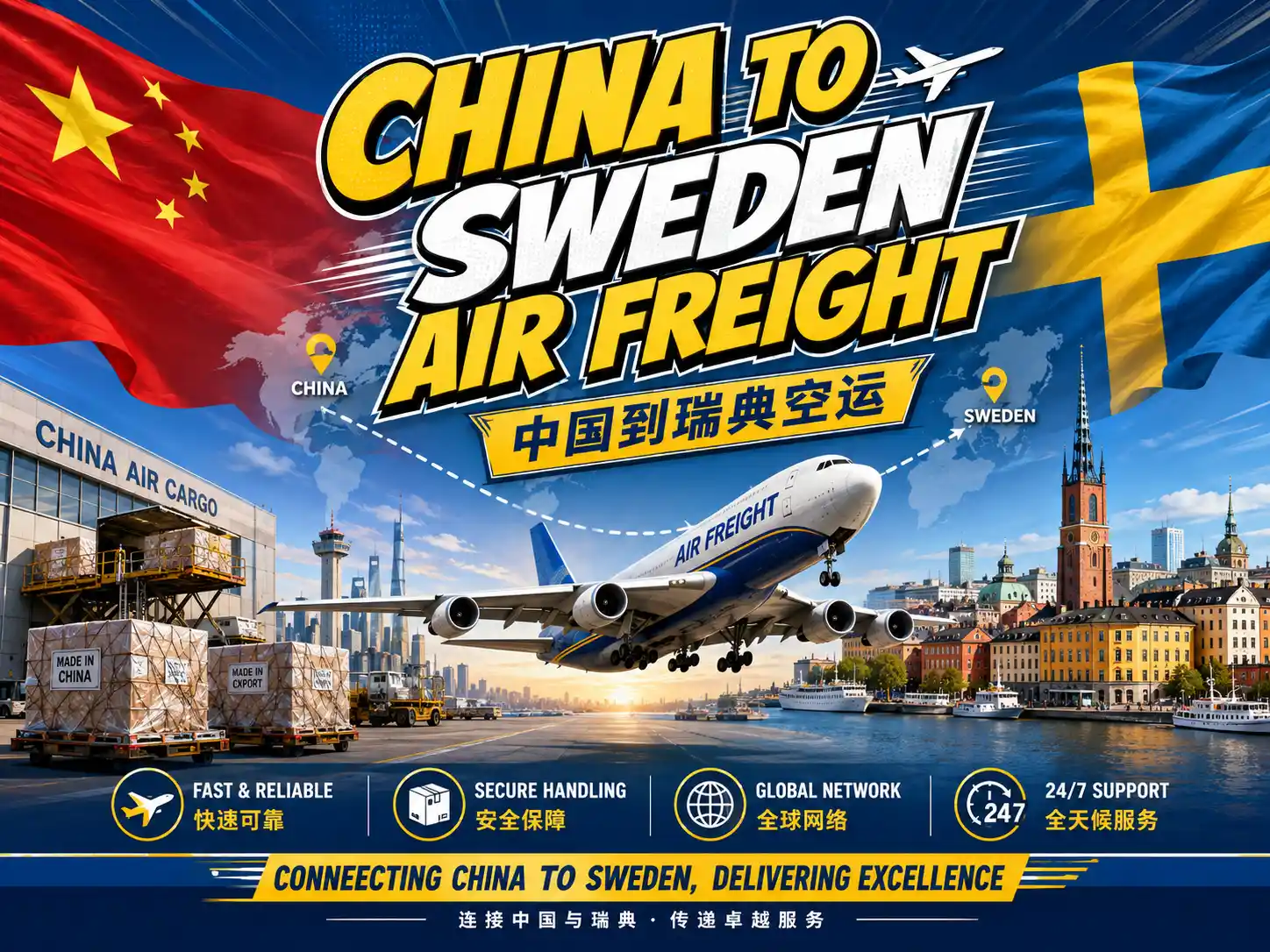 China to Sweden Air Freight-2026