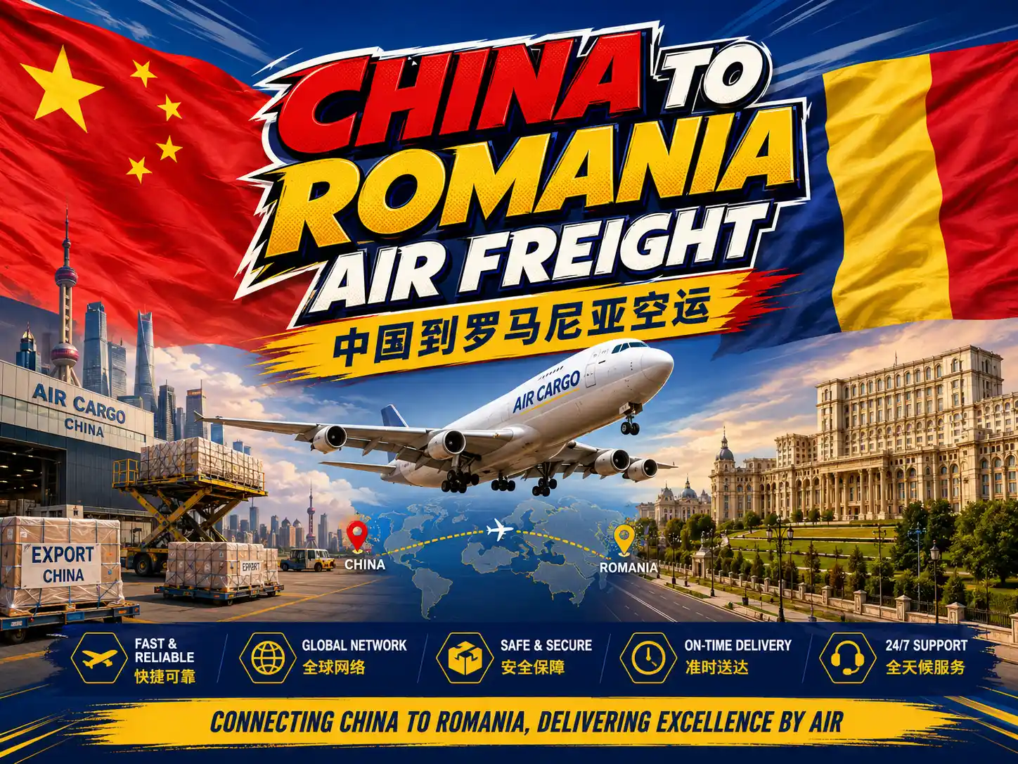 China to Romania Air Freight-2026