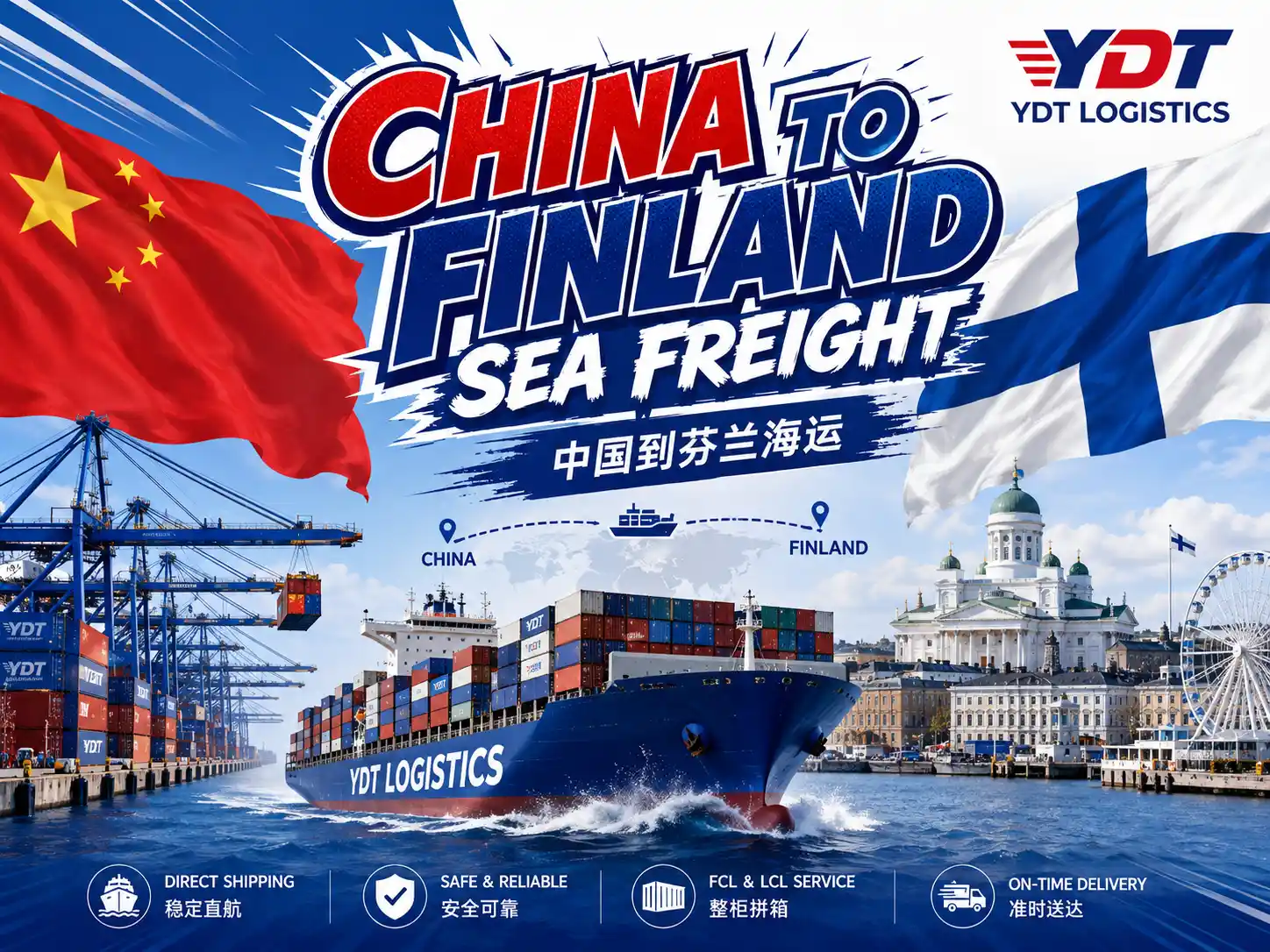 China to Finland Sea Freight-2026