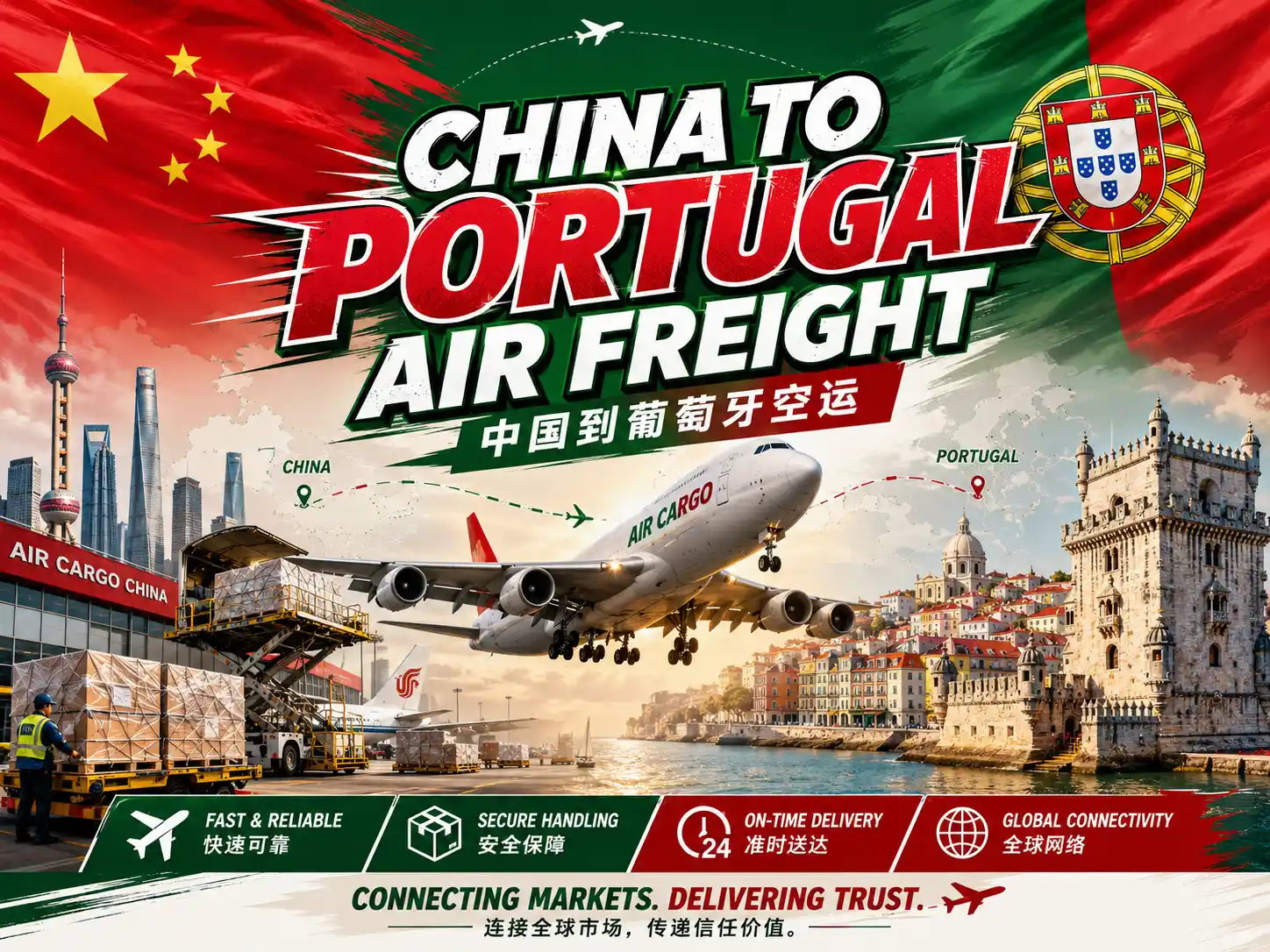 China to Portugal Air Freight-2026