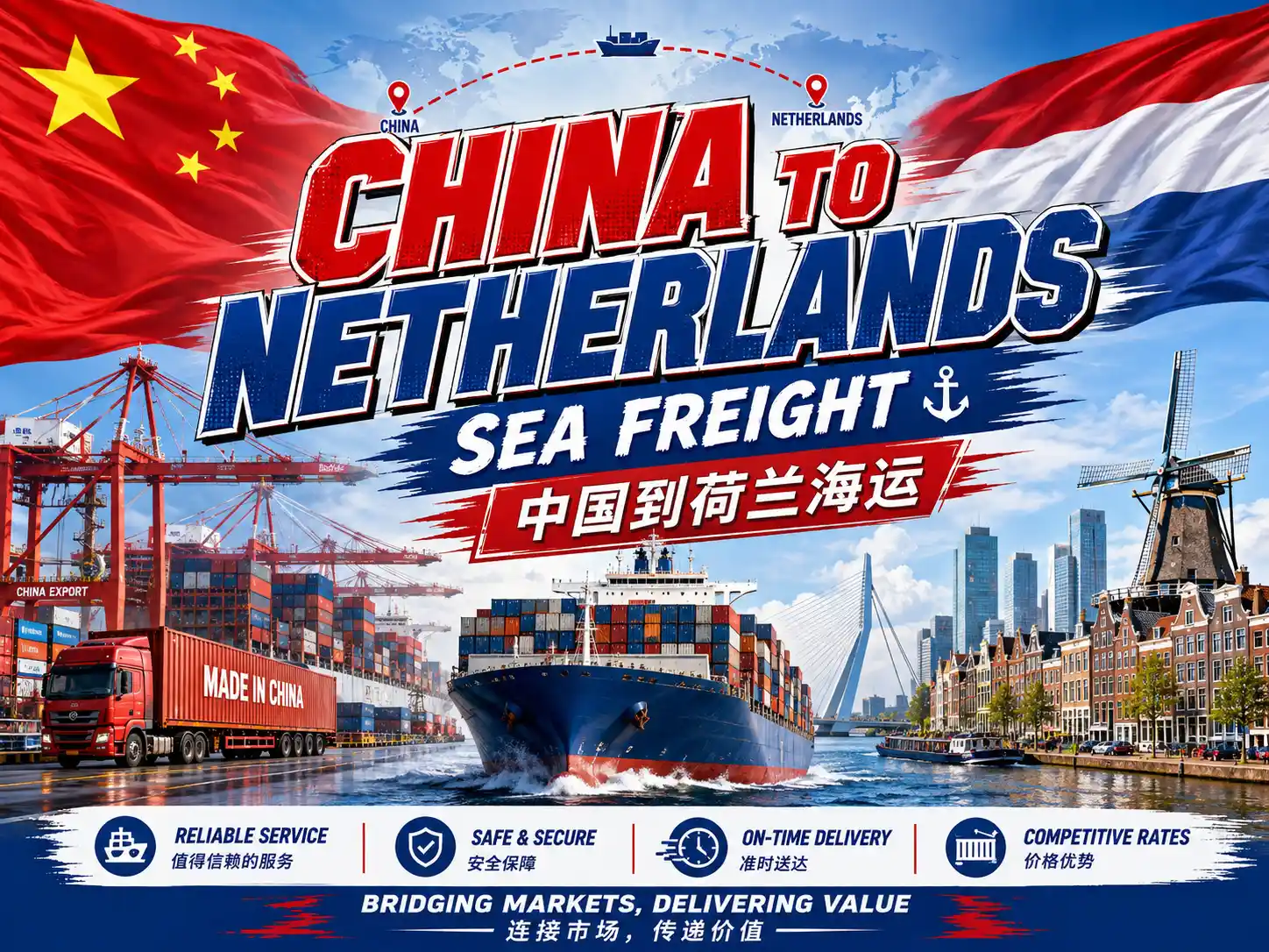 China to Netherlands Sea Freight-2026