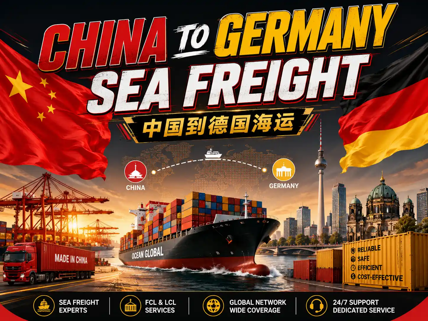 China to Germany Sea Freight-2026