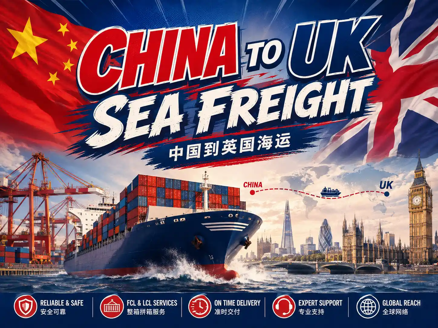 China to UK Sea Freight-2026