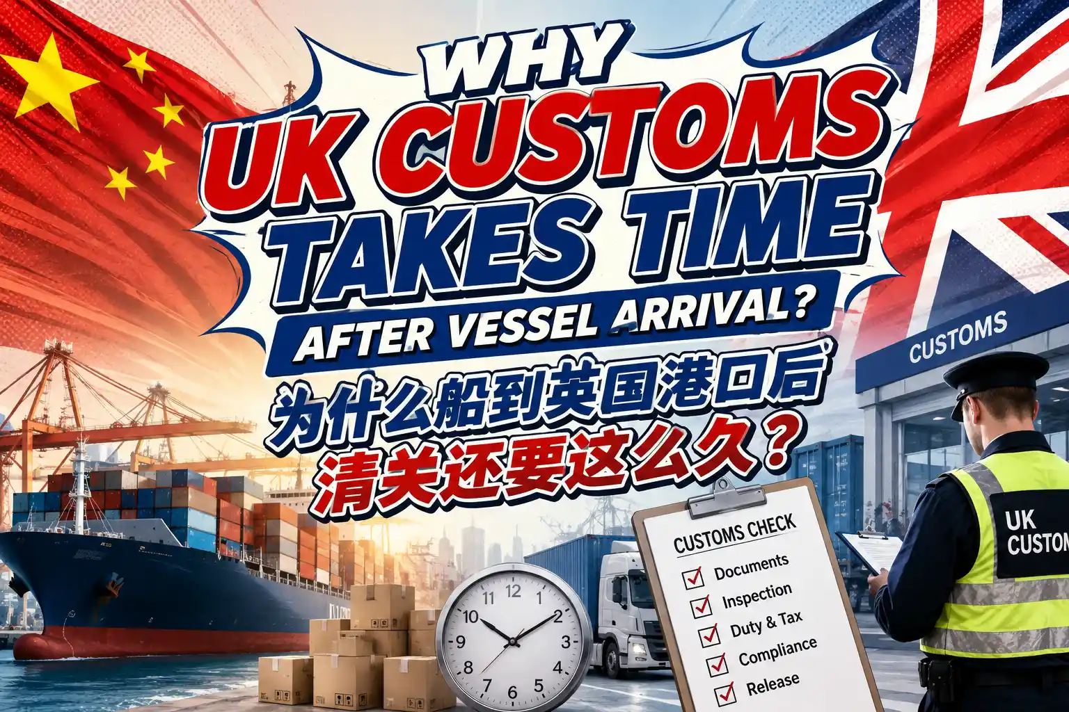 Why UK Customs Takes Time After Vessel Arrival?-2026